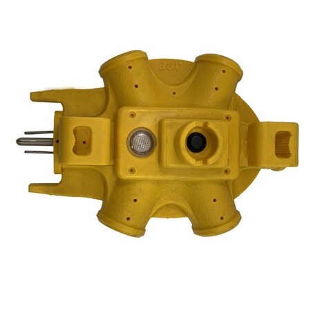 Projex Plug Adapter, Outlet Tap, 1-15P, Yellow FA-828E/04BUPRJ